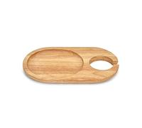 Livoo - planche apéritif 2 en 1 MES146 - bois d'hévéa, 24 x 14 x 1,5 cm
