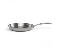 LIVOO Poêle inox 18/10 Triply Brigade MEP158 24 cm – Tous feux dont induction – Made in France