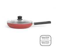 Livoo - Sauteuse Antiadhésif 26cm Avec Couvercle Mep153r