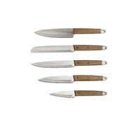 Livoo - Set de 5 couteaux MEC129 - couteau chef, couteau à pain, couteau de cuisine, couteau tranchelard, couteau office