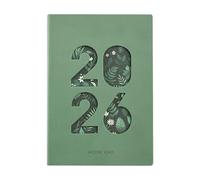Livre au design creux 2026, utilisation polyvalente, 14 x 21 x 2,5 cm, planificateur mensuel scolaire, planificateur de bureau universitaire, design portable creux, pour , enseignants