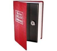 Livre coffre-fort bouquin rouge Multi G