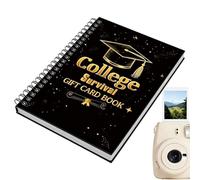 Livre de cartes de diplôme 2026-17,8 x 12,7 cm Livret de survie fait main | Livret de cartes de fin d'études,Cadeau d'anniversaire pour lycéens, étudiants, dortoir, diplômés et