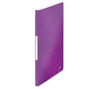 Livre de catalogue Leitz WOW 20 pochettes violet