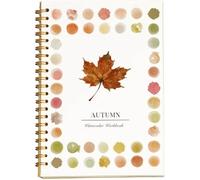 Livre de coloriage aquarelle - DEMA - 12 scènes de nature - Pour adultes et adolescents - Papier épais 200 g/m²