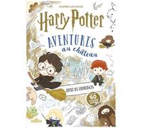 Livre De Coloriages Harry Potter - Aventures Au Château - Plus De 40 Stickers Offerts
