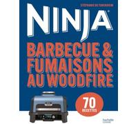 Livre de cuisine HACHETTE Barbecue & Fumaisons au Woodfire Ninja