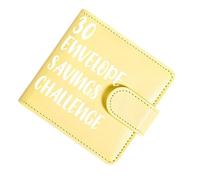 Livre D'Économie D'Argent | 30 Pochettes Étanches Fermoir Magnétique - Classeur Budget pour Épargne,Pour Adultes Ados Maison Bureau Dortoir Fête Anniversaire
