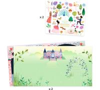 Histoires De Stickers La Vie Au Château Multicolore TU