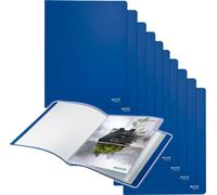 Livret de présentation Recycle A4 PP 40 pochettes bleu paquet de 10