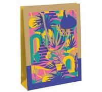 Liwa, kraft, sac moyen 21,5x10,2x25,3 cm - Multicolore