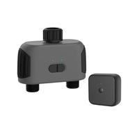 LIXSAZSE Minuteur d'irrigation automatique intelligent : consultation facile de l'historique d'arrosage et programmation des cycles d'arrosage pour une, Bluetooth+Wi-Fi