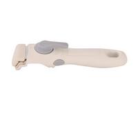 LIXSAZSE Poignée amovible, pour casserole, poignée et poignées, clip anti-brûlure, batterie de cuisine, amovible, toutes les batteries de cuisine, poêles, beige