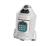 LIXSAZSE Tirelire électronique amusante en forme de fusée, tirelire éducative avec reconnaissance de mot de passe, mini machine à épargne électronique