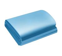 Liyadolaam Bâche de Bassin Facile à découper Membrane Bleue HDPE Robuste pour bassins extérieurs étangs de Canard Cascades d'arrière-Cour réservoir d'irrigation - Flexible et Durable(3x12m)