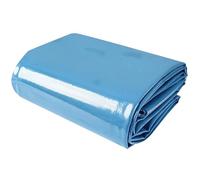 Liyadolaam Membrane résistante Bleue étang revêtement étang pour piscines Poissons 1x8m 2x4m 3x5m 5x6m 6x9m 7x12m 10x15m revêtements imperméables Film Souple revêtement étangs HDPE(3x3m)