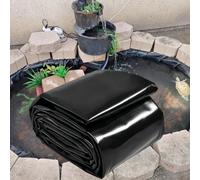 Liyadolaam Revêtement de Bassin Pliable et préformé Robuste, sous-Couche de Protection épaisse 0,13mm pour bassins de carpes koï, fontaines de Jardins Aquatiques(4x8m)