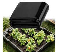 Liyadolaam Revêtement de Bord étang Noir, 1x8m, 3x5m, 5x7m, 8x10m, 10x12m, Tapis d'étang préformé Pliable, sous-Couche pour jardinière, étangs à Poissons, étangs extérieurs(7x10m)
