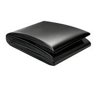 Liyadolaam Revêtement d'étang en PEHD Noir, Bouclier de sous-Couche préformé 1x6m 2x4m 3x5m 5x7m 6x8m 10x10m pour étangs à Poissons, Jardins d'eau, citernes d'aquaculture(4x8m)