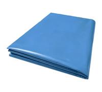 Liyadolaam Revêtement d'étang HDPE Bleu 2x3m 3x4m 4x7m 5x5m 6x8m 8x10m 10x15m, sous-Couches polyéthylène résistant UV 0.16mm pour réservoirs bassins Tortues boîte Plantation