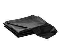 Liyadolaam Revêtement d'étang pour Piscine à Poissons, 1x6m 2x4m 3x6m 4x5m 6x7m 7x12m 8x10m 10x15m, Membrane imperméable Noire HDPE, Protection Robuste Contre Les fuites, Jardin(1x10m)