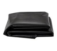 Liyadolaam Revêtement étang PEHD 1x8m 2x5m 6x7m 8x12m, sous-Couche Noire Tapis étang 0.13mm épaisseur pour aménagement paysager extérieur Fontaine Cascade Jardin étang Koi(4x8m)