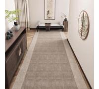 Liyadolaam Tapis de Passage pour couloirs, Envers antidérapant, Extra Long, 1 m/2 m/3 m/4 m/5 m/6 m, Tapis Cuisine pour Hall d'entrée, Couloir buanderie, Hydrofuge(70×400cm)