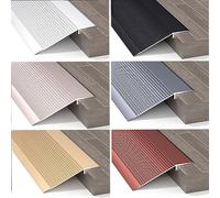 LIYI929GP Barre De Seuil 10 Cm De Large Seuils Réducteur Flûte Rampe D'entrée, Bande De Seuil De Porte De Sol Bordure De Bordure De Moquette, Seuil De Porte Barre Raccordement D'espace Grays 90cm