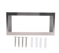 LIYJTK 304 Stainless Steel Wall Mounted Glove Box Holder Dispenser Can Hold 4 Boxes for Home Kitchen Restaurant 21x10x3.75 inches