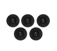 LIYJTK 5PCS Pool Leg End Cap P61010 Replacement Support Legs for Round Square Steel Above Ground Pool Plastic Frame Leg Cap Spare Foot for Enhanced Stability Ground Protection