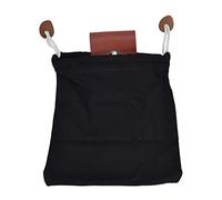 LIYJTK Sac de Rangement de cueillette de Fruits Larges d'application de Recherche de Nourriture Facile à Transporter Sac à Outils de Camping (Noir)