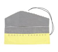 LIYJTK Sac de Rangement pour Crochets, étui Portable en Tissu Oxford, Organisateur d'aiguilles à Tricoter avec marquage des Tailles pour différentes Aiguilles, kit d'outils pour Crochets (Jaune)