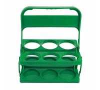 LIYJTK Support de Bouteille de bi è re Portable Support de Stockage de Boissons pl (Verte)