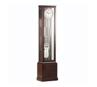 Lizhuzhuzs28 Accueil Ameublement de Maison Horloge Grand-père avec Carillon Marron Décoration