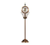 Lizhuzhuzs28 Accueil Horloge de Tribune Vintage, Horloge sur Pied Style européen Décoration
