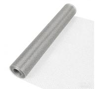 LJBD Treillis Métallique en Acier Inoxydable 304 Grillage Fine Maille Rouleau Anti Rongeur 1m Large Rigide pour Fenêtres, Ventilation, Jardin, Filtre, Facile à Couper (1-Roll, 60M-1x5m)