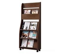LJHFG63KUYT Kiosque à journaux Support de rangement magazines en bois, support d'information, présentoir au sol, plan maison, publicitaire, étagères verticales for journaux Support à littérature