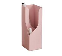 LJHFG63KUYT Schirmständer Porte-parapluies double couche pour entrée, seau sur pied, pour décoration de la maison, du bureau, pour cannes longues et pliées, porte-parapluie (rose)