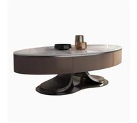 LJHFG63KUYT Tables Basses Coffee Table with Drawers in The Living Room, Stainless Steel Frame, Stylish Cocktail Bout De Canapé