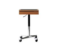 LJHFG63KUYT Tables Basses Le Bois Peut déplacer Le côté du canapé Plusieurs Fois, avec des Roues soulevant la Plaque de Roche Petit, Table Chevet Armoire Bout De Canapé