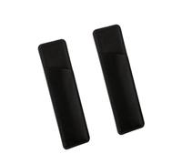ljhnba Bloc-notes magnétique en cuir pour réfrigérateur, rappels, porte-stylo magnétique, bloc-notes pour réfrigérateur, bloc-notes à large doublure, planificateur de ménage
