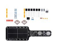 ljhnba Ensemble de détecteurs de métaux détecteur portatif Alarme de lumière LED Clignotant Ensemble de Pratique de soudage Accessoires de Construction électroniques Carte de transducteur en métal