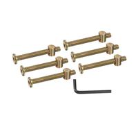 LJISEHG Kit de 8 boulons et écrous for lits superposés, plusieurs tailles, capuchon à douille hexagonale, têtes de lit, chaises(M8x70mm)