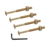 LJISEHG Kit de 8 boulons et écrous for lits superposés, plusieurs tailles, capuchon à douille hexagonale, têtes de lit, chaises(M8x100mm)