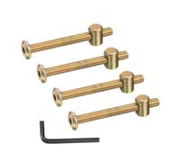 LJISEHG Kit de 8 boulons et écrous for lits superposés, plusieurs tailles, capuchon à douille hexagonale, têtes de lit, chaises(M6x60mm)