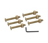 LJISEHG Kit de 8 boulons et écrous for lits superposés, plusieurs tailles, capuchon à douille hexagonale, têtes de lit, chaises(M8x60mm)