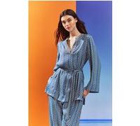 LK Bennett Lucia - Robe Navy Multicolor Taille: M | Peignoirs Outlet | Femme | Bleu