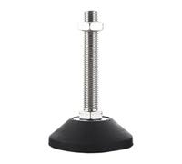 LKAMCBZMF Niveleurs de Meubles Pieds de nivellement, Pieds De Nivellement Meubles Réglables, 2 Pièces, Tasse Fixe, Joint en Plastique Et Aluminium, Vis À Métaux(80mm M8x50)