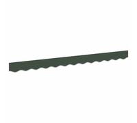 LKJephalotrop Tablier de rechange pour auvent Vert foncé 431 x 20 cm | cantonnière en tissu robuste pour terrasse, jardin et balcon. Le design facile d'entretien offre une ombre agréable à
