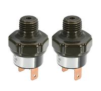 LKRXW 2 Pièces Interrupteur de Pression pour Compresseurs d'air 120-150 Psi | Pressostat de Compresseur Air 1/4" NPT Pressostats de Commande Valve Automatique DC 12V 24V AC 110V 220V